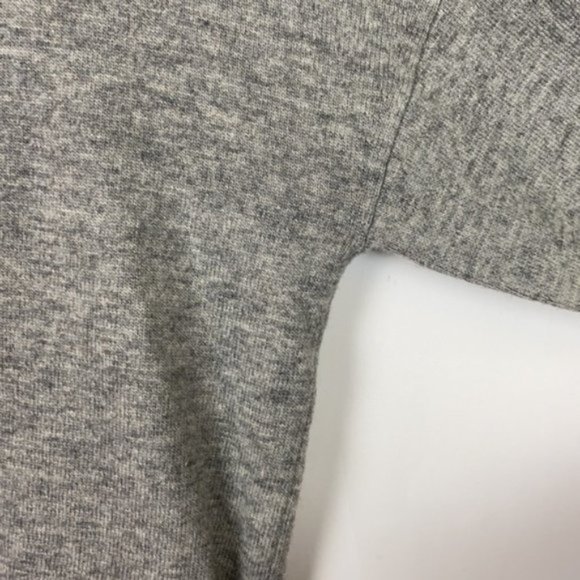 NWT J.Crew M Sweater Gray Faux-Opal Embellished Holiday - Picture 10 of 14